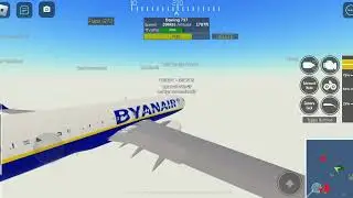 Ryanair 737 flight FR2847 Larnaca to Perth (PTFS)