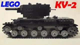 LEGO KV-2 / КВ-2 [Lego Tank MOC] (reuploaded)