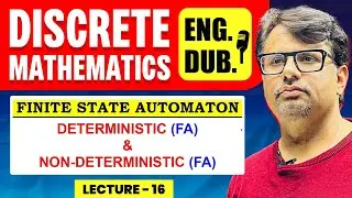 Discrete Mathematics in English | FSA | Deterministic & Non Deterministic Finite Automata By GP Sir