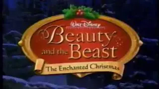 Disney's Beauty and the Beast The Enchanted Christmas Video TV Ad - 2002/2003