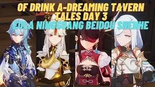Of Drink A-Dreaming: Tavern Tales Part 3 - Eula/Ningguang and Beidou/Shenhe | Genshin Impact