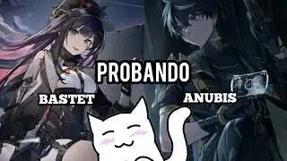Probando Anubis rango S y Bastet rango A • Aether Gazer