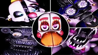 FNAF Help Wanted 2 - All Funtime Animatronic Jumpscares (PS5 PSVR2)