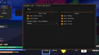 ROBLOX PROJECT NEW WORLD OP MOBILE SCRIPT AUTO ALL HYDROGEN FULUXUS