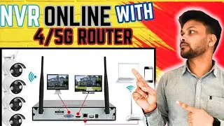 Cp Plus NVR online Configure | IP Camera Ko Installation & Online | GCMOB online | IP Camera Install