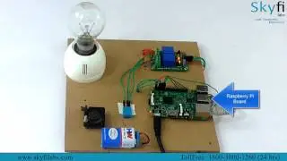 IoT using Raspberry Pi - Skyfi Labs Online Challenge