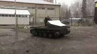 Самодельный гусеничный вездеход