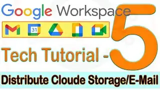 Cloud Storage Distribution In G Suite for All Email ID. 
