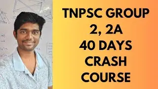 40 DAYS TNPSC GROUP 2,2A 2024 ( 9 STUDENTS GOT POST GR2,2A & 45+ CLEARED PRELIMS)