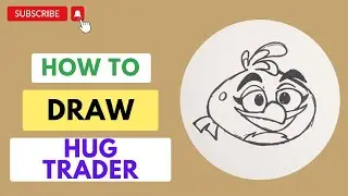 HOW TO DRAW HUG TRADER - WHOLESOME ART TUTORIAL
