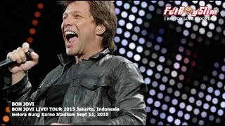 BON JOVI - RUNAWAY live in Jakarta, Indonesia 2015
