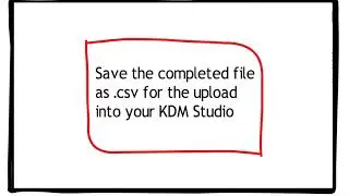 KDM Studio - How to upload theaters and screens in bulk