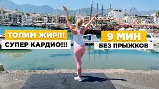 🔥ЖИРОСЖИГАЮЩАЯ КАРДИОТРЕНИРОВКА🔥 БЕЗ ПРЫЖКОВ | ДЛЯ НАЧИНАЮЩИХ | В ДОМАШНИХ УСЛОВИЯХ