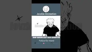 How Sukuna beat Gojo -Doodle Animation 