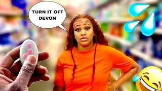 VIBRATING PANTIES PRANK IN PUBLIC | HAD TO CHANGE BOTTOMS 