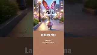 La lepre Nina 🐰 scopre la città! – Canzone per bambini