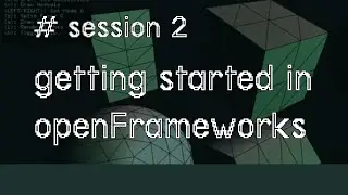 openFrameworks creative coding: Getting started, compiling our first project