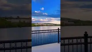 A beautiful evening 💙 at Jacques-Cartier Park l Sherbrooke l Canada 🇨🇦