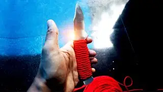 How To Wrap A Knife Handle With Paracord - Simple Method