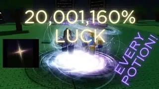 using every single potion in sols rng (20,001,160% luck)
