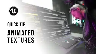 UE5 - Quick Tip - Animated textures
