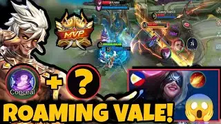 OMG LAST PICKED PHARSA 😱 ROAMING VALE + EXCHANGE BUILD IS THE KEY TO VICTORY🔥 | VALE BEST BUILD 2022