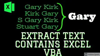 excel vba to search if cell contains specific text | Find Cells Containing String using VBA |