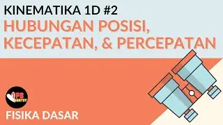 Relationship Between Position, Velocity, and Acceleration | 1D Kinematics | Part 2 | Basic Physics