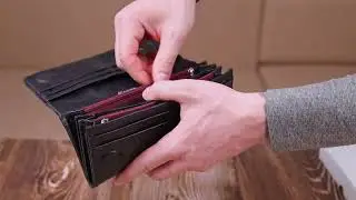 Обзор кожаного женского кошелька KARYA 21179