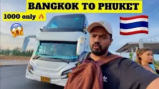 🔥LUXURIOUS VOLVO TO #PHUKET | CHEAPEST BUS JOURNEY 🚌 | KRABI OR PHUKET ? BEST 🤔 |