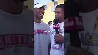 Interviewing Kobe Bryant at the 2004 NBA Finals