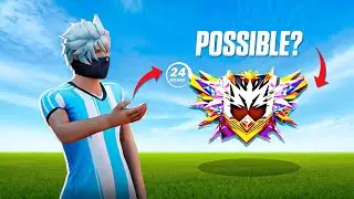 PLAYING 24 HOURS ⏳FOR GRANDMASTER IN BR RANK 💀