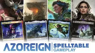 Spelltable Commander Gameplay | EDH | Magnus vs Minn vs Traxos vs Liliana