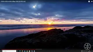 Загрузка сети и процессора для видео  4K 60 FPS HDR