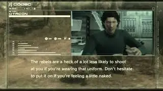I'm shaking and Otacon's tits aren't moving