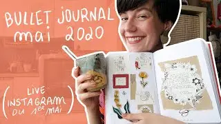 Bullet journal de mai 2020 ~ Poésie et Cottage Core  👒