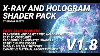 X-Ray and Hologram Shader pack v1.85  | 