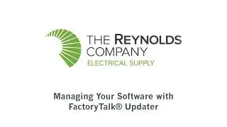 Managing Software with FactoryTalk® Updater by Rockwell Automation