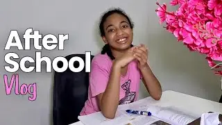 My After School Evening Routine 🌙 | Pre-Teen Girl Night Routine 2025 | & Homework📚Vlog