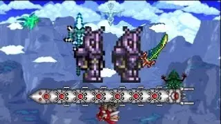Воин Terraria 1.2.4 на Android 4.4.2