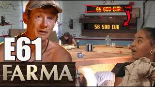Farma 15 E61 - Šikana na farme!? Znížené konto o 10 000eur!!!