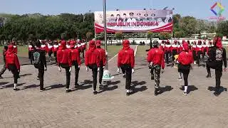 Latihan Paskibraka Lumajang 2024