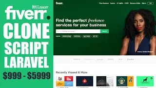 Home page Fiverr Clone PHP | Build Freelancer Marketplace Like Upwork & Fiverr | Live Demo