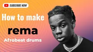 How to make a crazy rema type beat drums in 2024