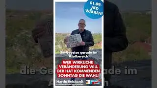 Am 01.09. #afd in #thüringen und #sachsen wählen! 💙🇩🇪