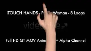 iTouch Hands - Pretty Women (Pack-8 Loops)  - After Effects template from Videohive