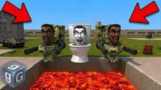 Skibidi Toilets VS Spartan Kick: Epic Giant Pit Simulation #27 (Garry's Mod)