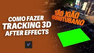 Como fazer Tracking Texto 3D no After Effects (2025)