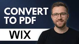 How To Convert Wix Website To PDF (Step By Step 2026)