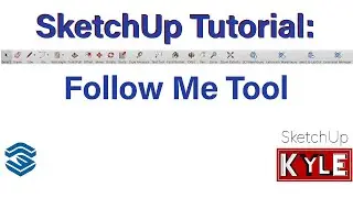 SketchUp Tutorial: Follow Me Tool